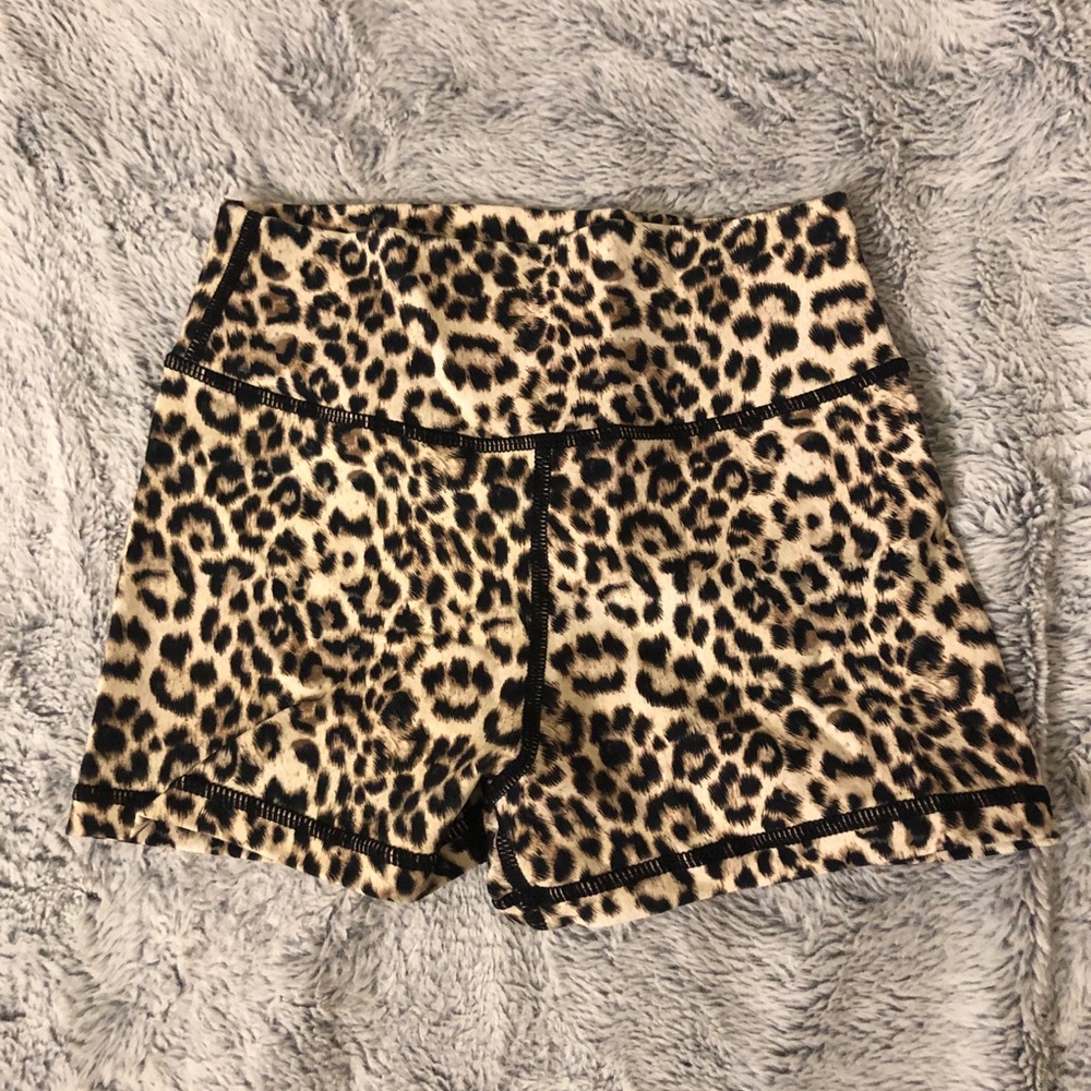 Muscle Nation leopard shorts